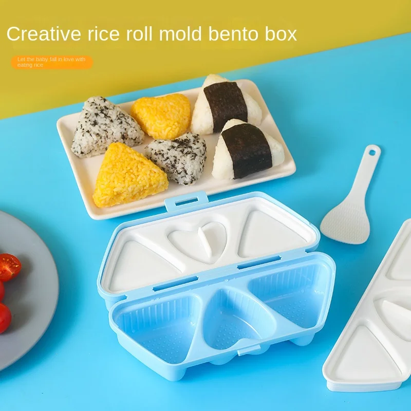 Meal Prep With Rice - Triangle Portable pliant amour Sushi outil