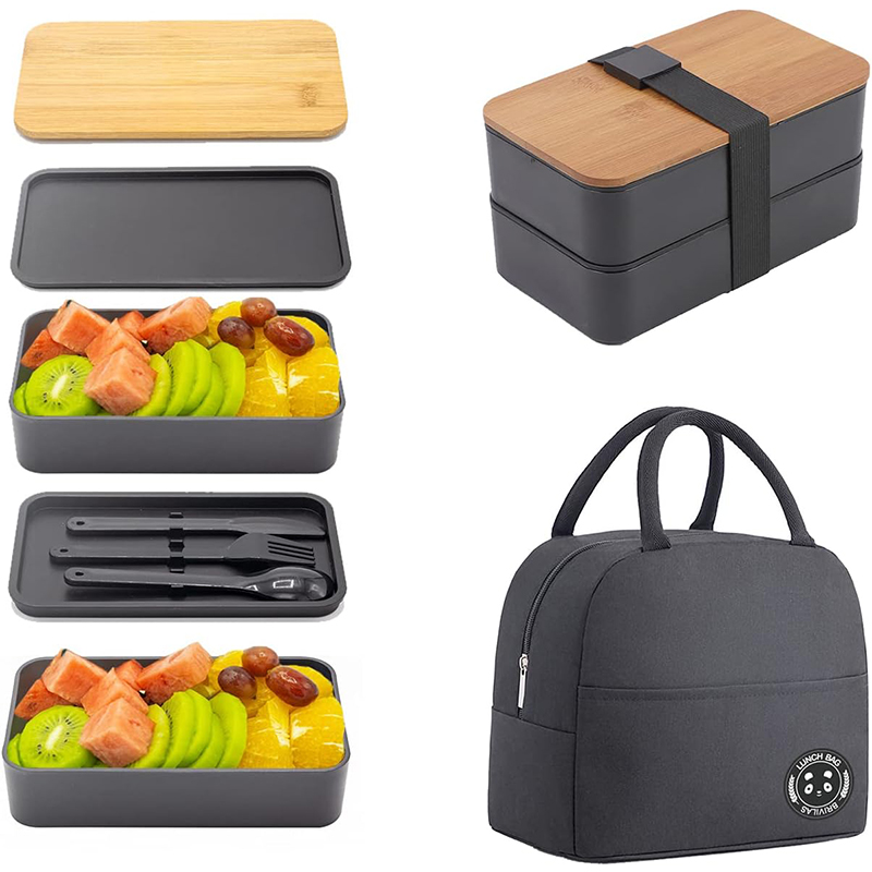 Meal Prep Japanese - Boîte à Bento japonaise avec couvercle