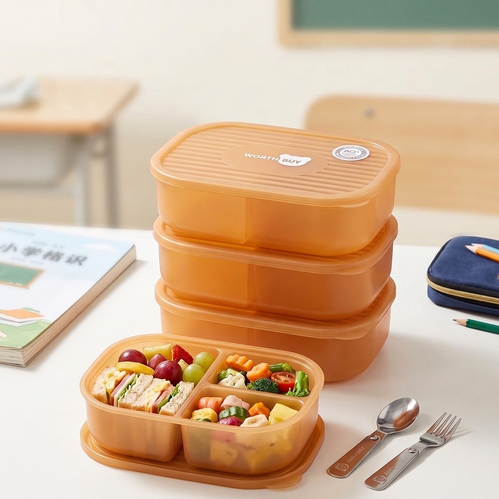 Meal Prep Japanese - Boîte à bento japonaise en plastique