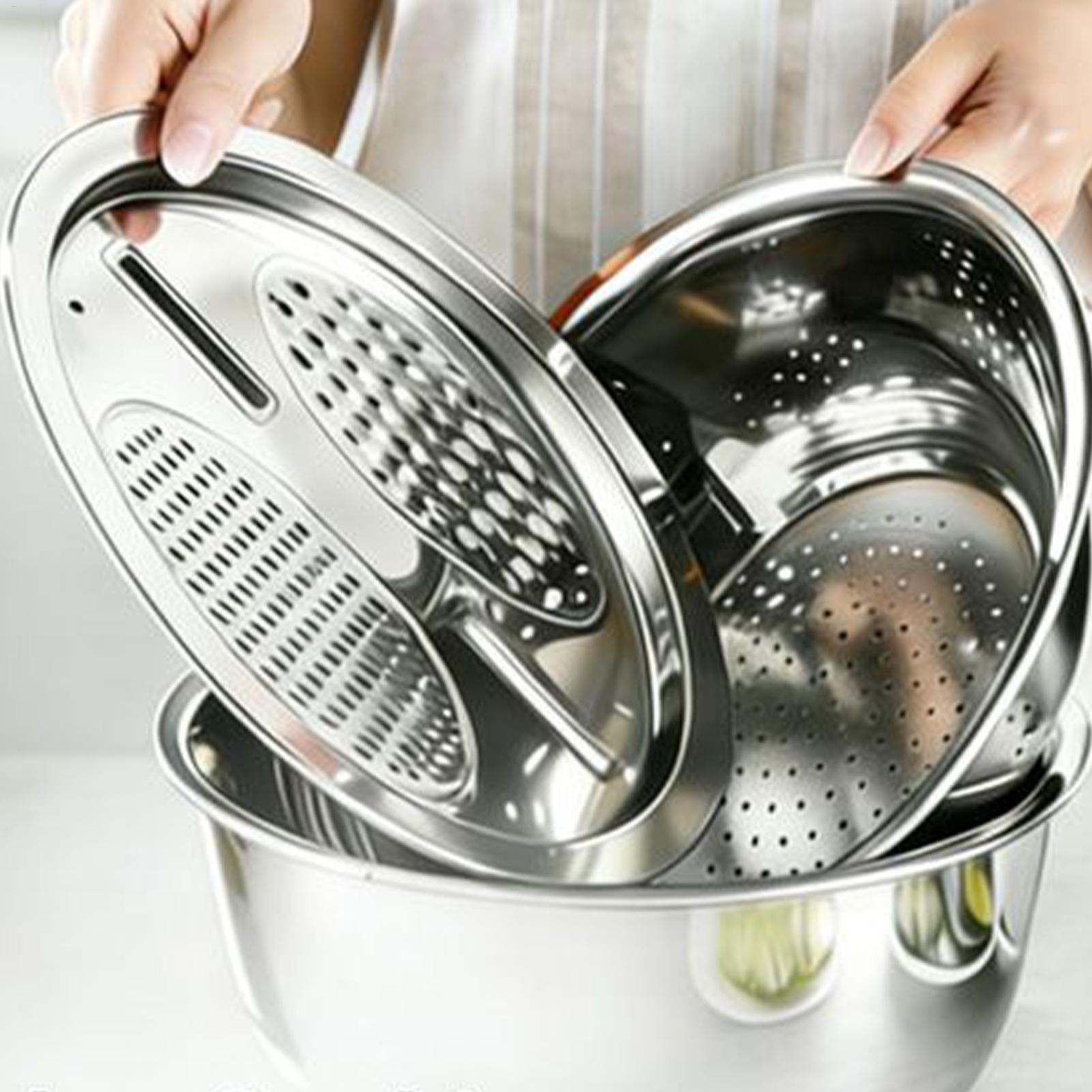 Passoire égouttoir en acier in - Meal Prep With Rice avis et prix