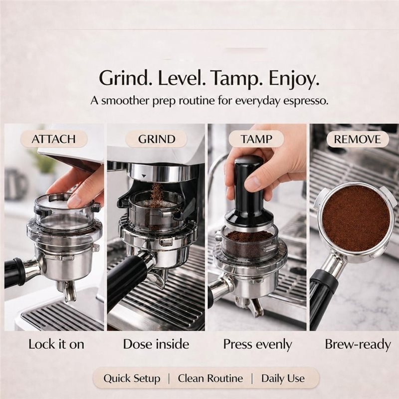 Promotion ! Entonnoir à dosage - Breville Espresso Barista Express avis et prix