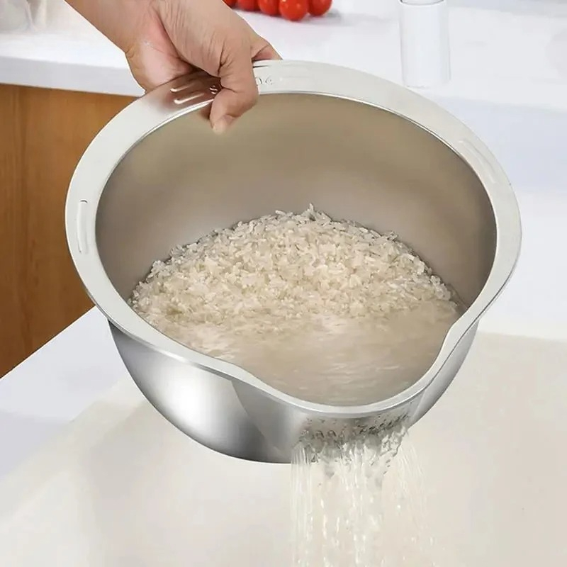 Passoire de lavage en acier in - Meal Prep With Rice avis et prix