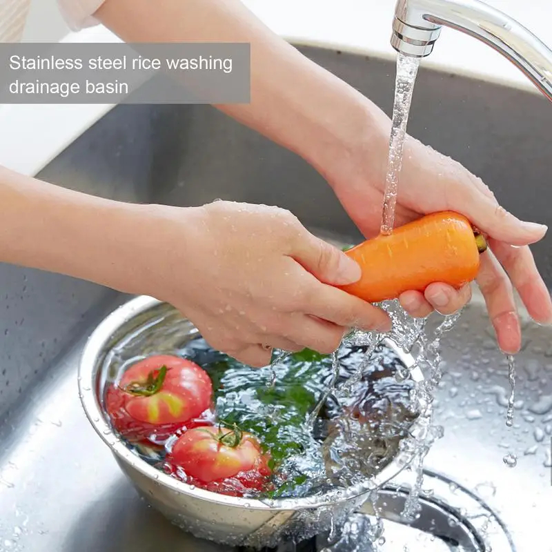 Passoire de lavage en acier in - Meal Prep With Rice avis et prix