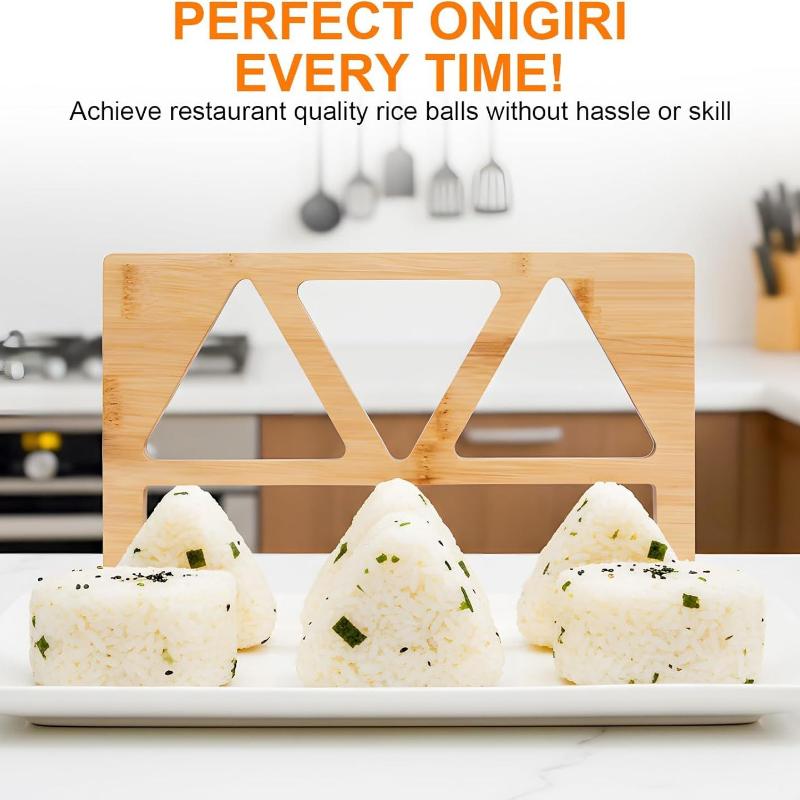 Moule à onigiri en bois 5/6 tr - Meal Prep With Rice avis et prix