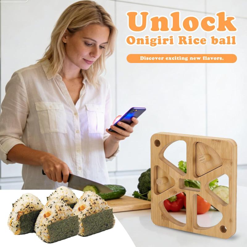 Moule à onigiri en bois 5/6 tr - Meal Prep With Rice avis et prix