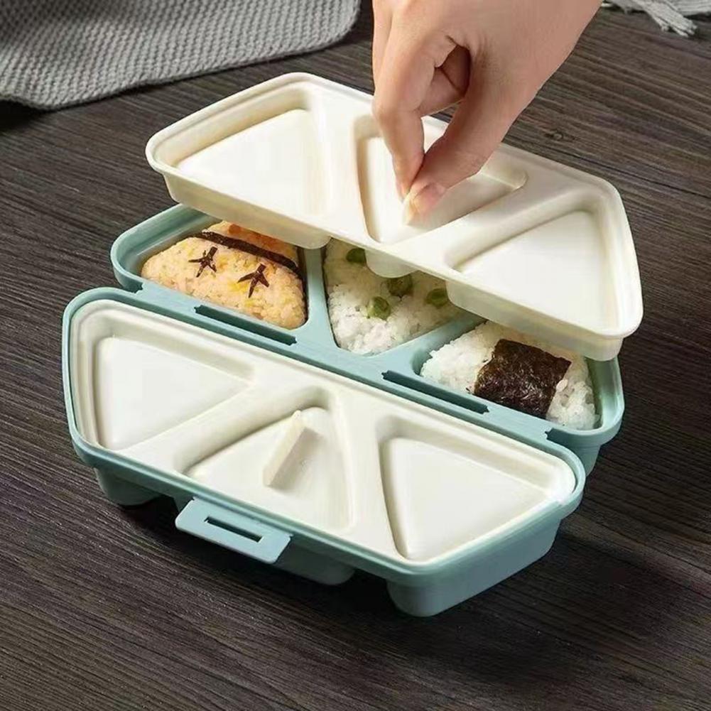 Moule à onigiri triangulaire 6 - Meal Prep With Rice avis et prix